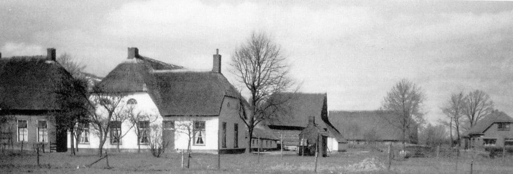 De boerderij van Van der Star, later Schippers. Deze is door brand verloren gegaan.
